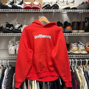 Golf Wang Flower Logo Hoodie Red L